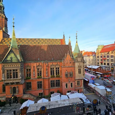 Rynek Market Square Wroclove Tectum Z Widokiem Na Rynek Apartamento