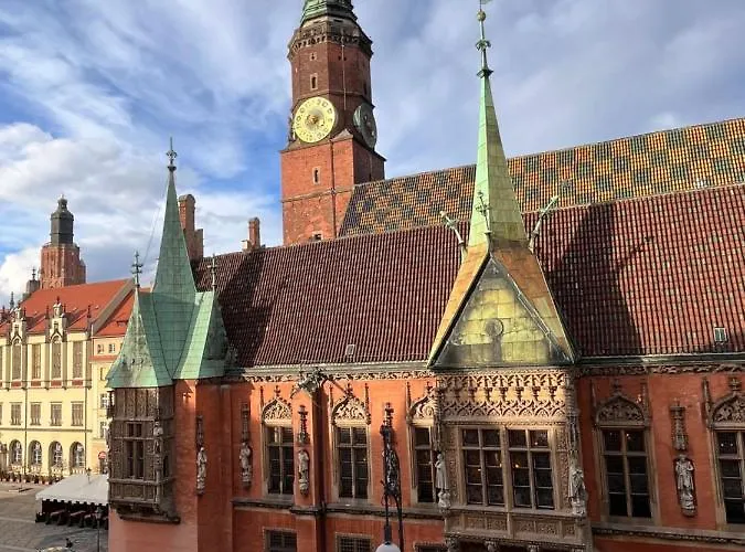 Rynek Market Square Wroclove Tectum Z Widokiem Na Rynek Lejlighed Wrocław